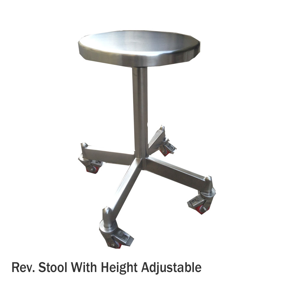 Rev Stool With Height Adjustable